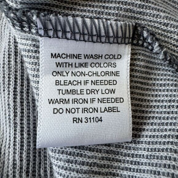 Ocean + Coast 1/4 Zip Long Sleeve Pullover Mens Heather Blue Soft Size XL - Picture 10 of 12